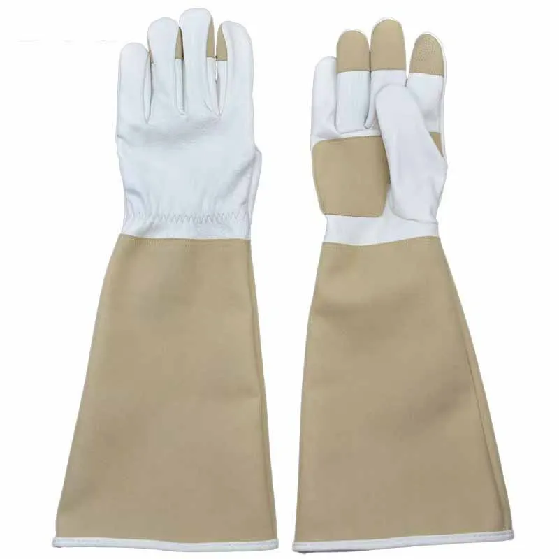 WaterProof Rose Pruning Garden Gloves for Men, Long Sleeve Padded Yard Work Gloves for Thorny Bush