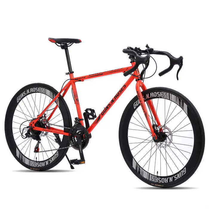 Шоссейный велосипед 700C * 25 для велокросса 24 переключателя Shimano дешевая алюминиевая Стальная вилка передачи из углеродного волокна мужской спортивный