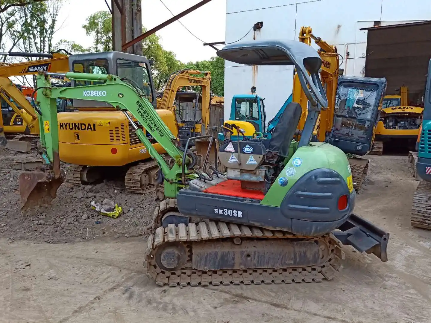 Б/у мини-экскаватор Kobelco SK70 /SK30 /SK60 /SK55 экскаватор kobelco 5 тонн сделано в