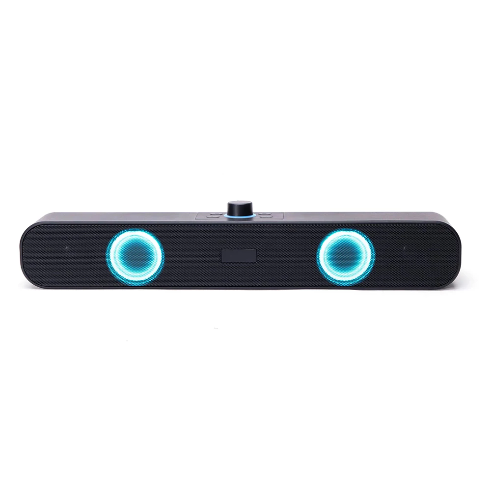Speaker Sound Bully stereo large volume BT5.0 TF card U disk three mode stereo Portable TV computer Blue tooth Speaker