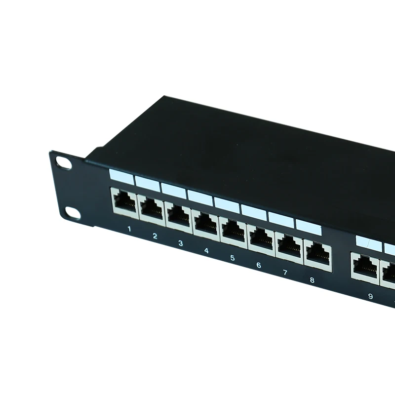  Экранированная патч-панель RJ45 1U Cat6 CAT6A ftp 24