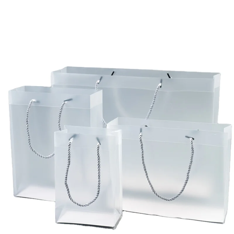 PVC Wine Bag Leakproof Wine Champagne Bottle Chiller Transparent Beer Cooler Bag