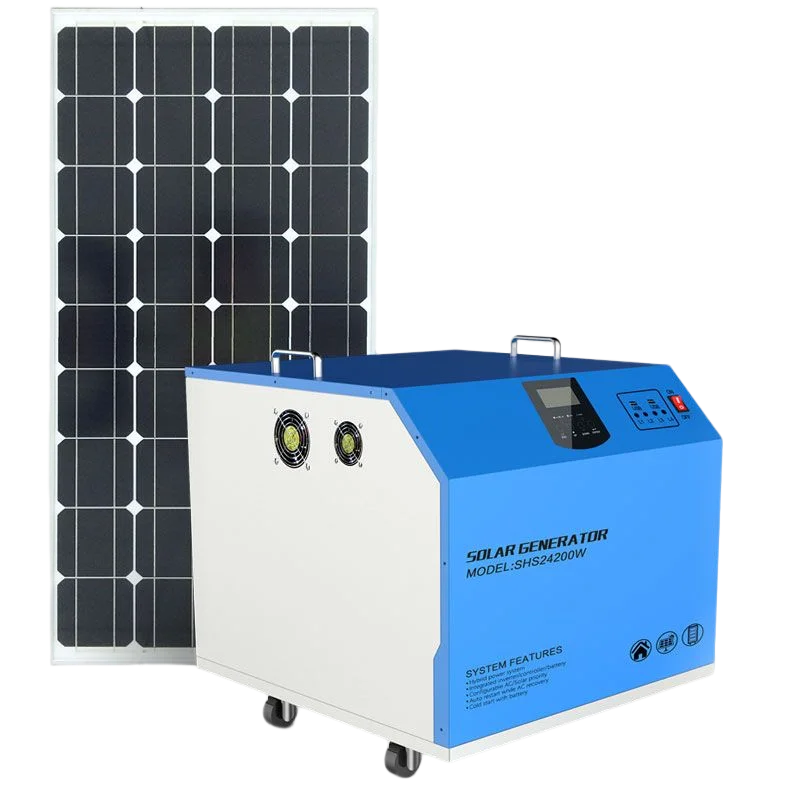 10Kw 30Kw 80Kw 100Kw Industrial  Photovoltaic Solar Power Battery Panel Hybrid Inverters Energy System Kit