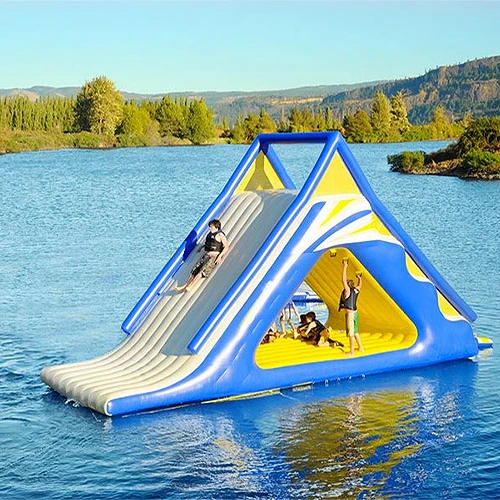 High Quality Commercial Aqua Park Inflatable Floating Water Park Lake Inflatable Water Slides For Sale