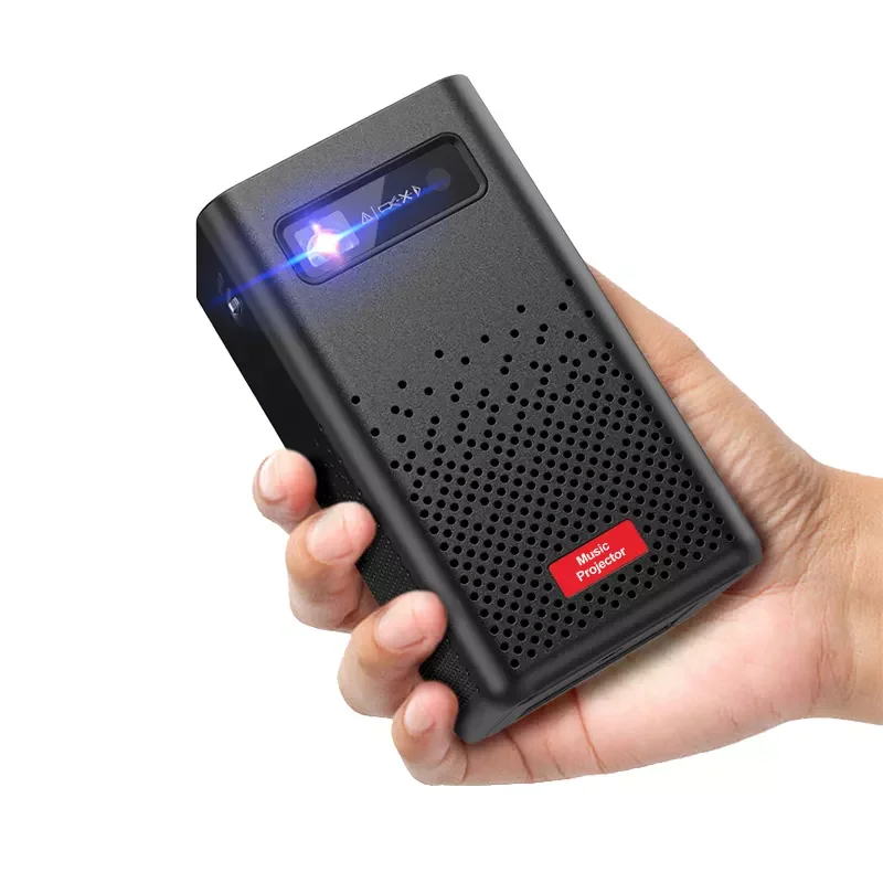 Custom 3D Smart Android Mini Pocket Projector Led DLP 4K Wifi Beamer for Smartphone Tablet Mobile Phone PC Portable Projector