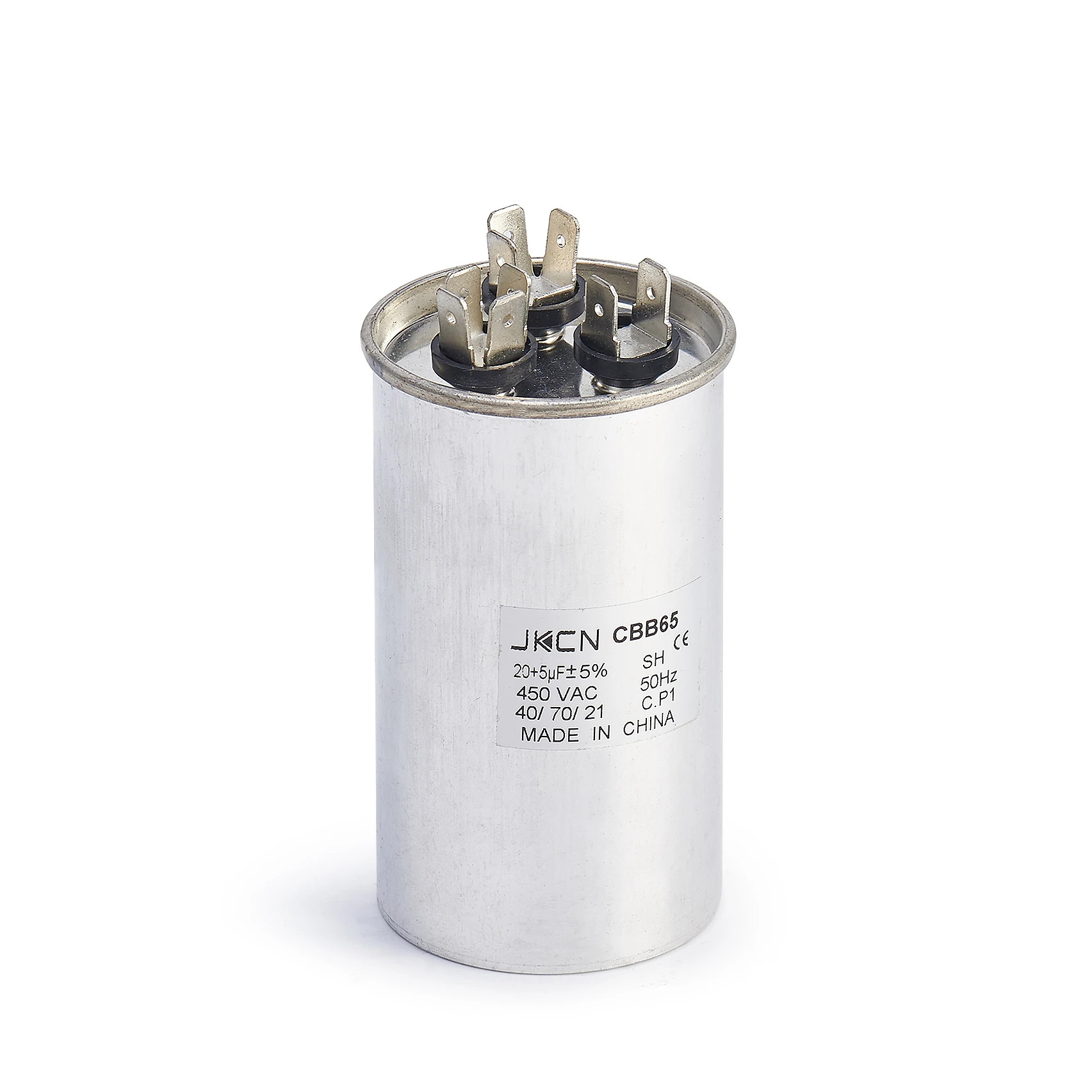 55UF 450V Capacitor(CBB65-4A,with CE , 2+3+4)