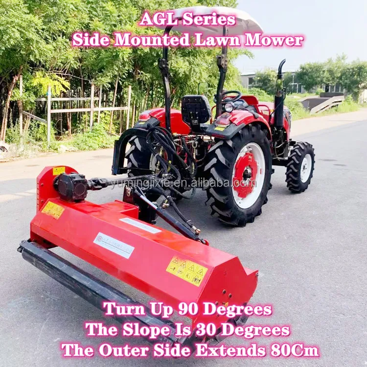 Hot Sale Farm Tractor Pto Flail Lawn Mower Machine