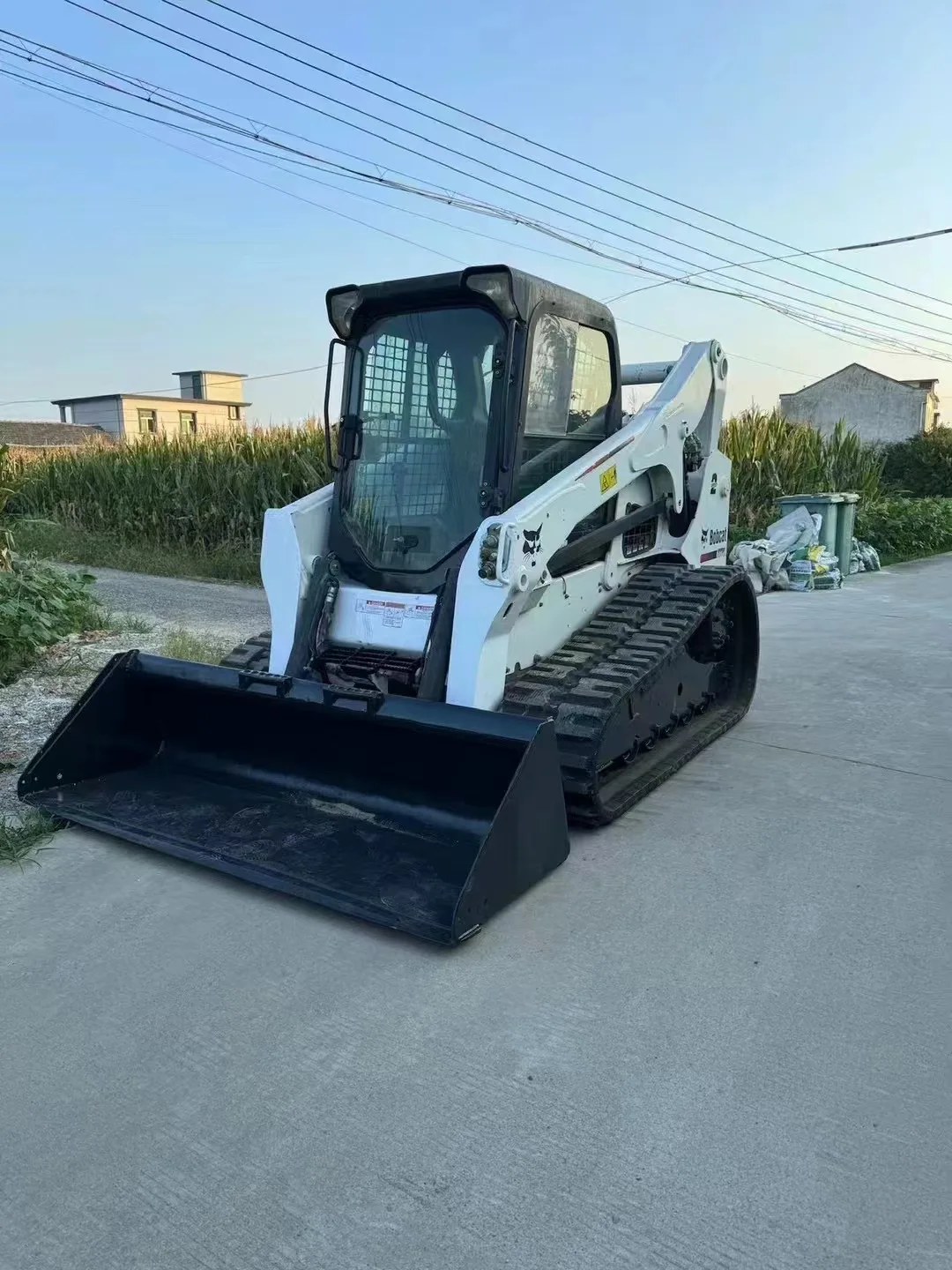 Used Original bobcat skid steer loader BOBCAT T770 in good condition cheap price Stock for Sale