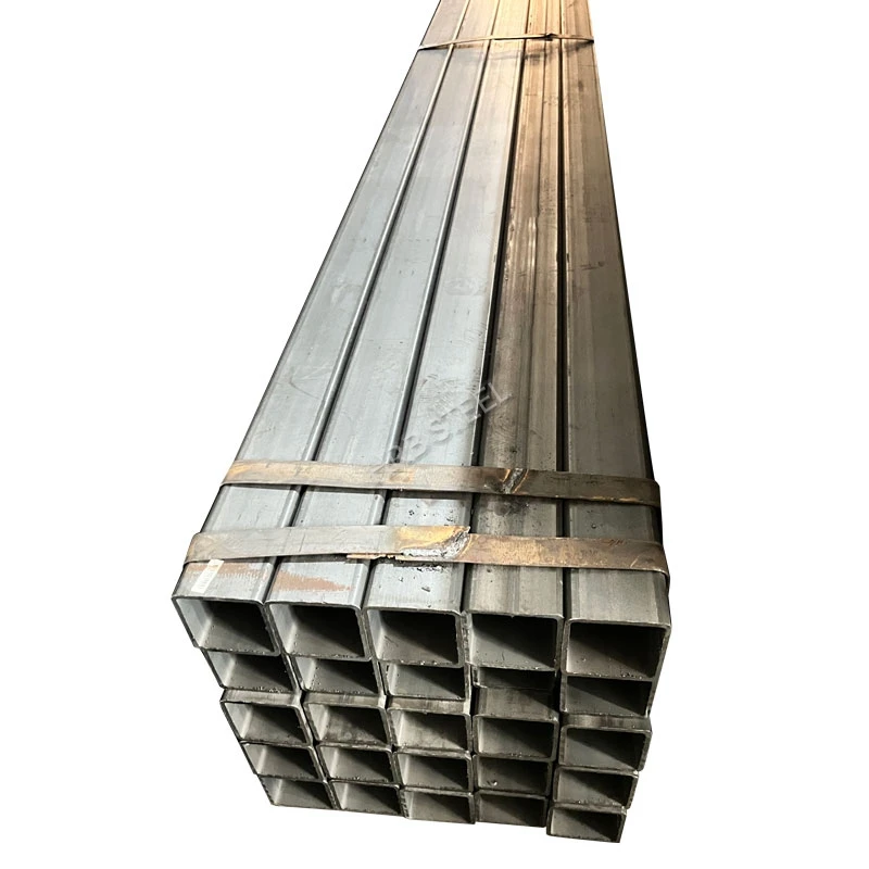 Mild Carbon Low Carbon Square Galvanized Structural ERW Rectangular Steel Pipe