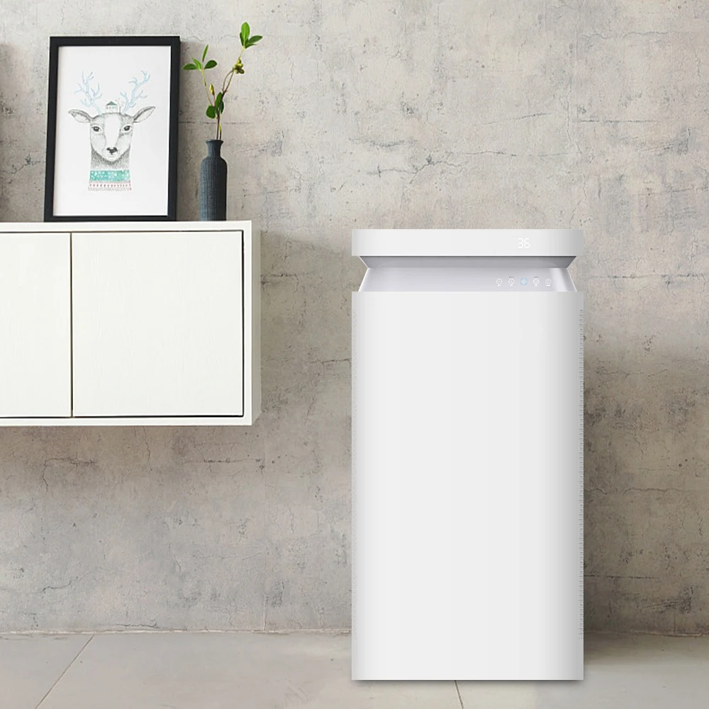 Wholesale Intelligent Home Smart Air Purifier with High Efficiency HEPA Filter Low Noise US Plug