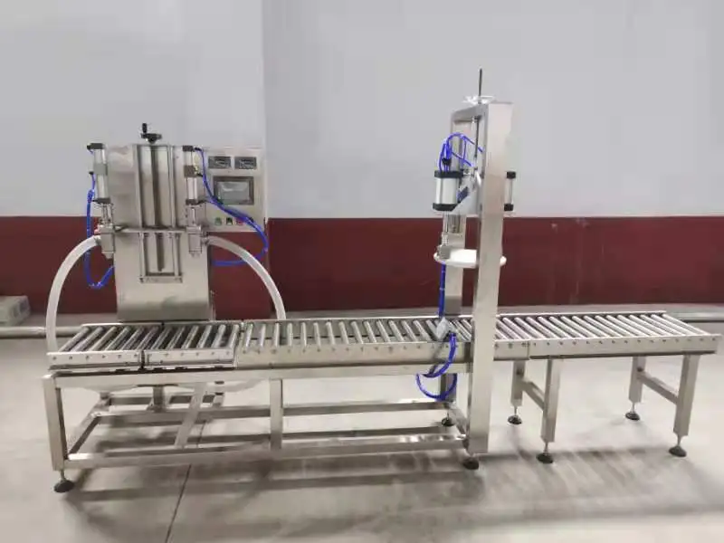 Hot Sale Plastic 5 Gallon 15 Liter 20 Liter Water Automatic Bucket Filling Machine