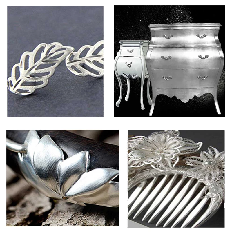 11*11cm pure silver transfer foil leaf genuine silver leaf sheets