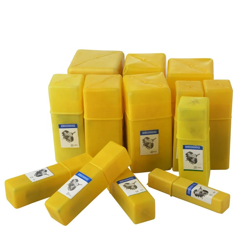 
13Pcs 16-53mm Carbide Tip TCT Drill Bit Hole Saw Drilling Set Stainless Steel Metal Alloy Iron Holes Tools Accessories 