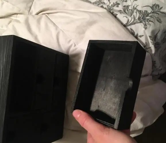 
Small Multi Purpose Desktop Organizer Caddy with 5 Drawers Storage Cabinet Sewing Box and DIY Storage box 