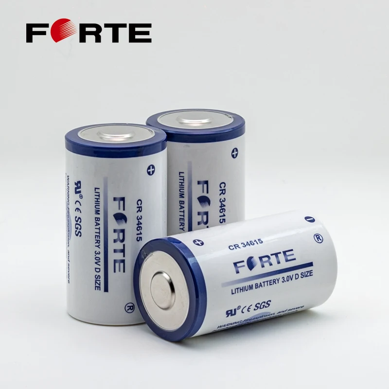 3.0V D cell Lithium Battery CR34615 D size 12000mah LiMnO2