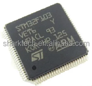  Микроконтроллеры IC STM32F407VET6 MCU 32BIT 512KB FLASH 100LQFP STM32F030F4P6 STM32F103CBT6