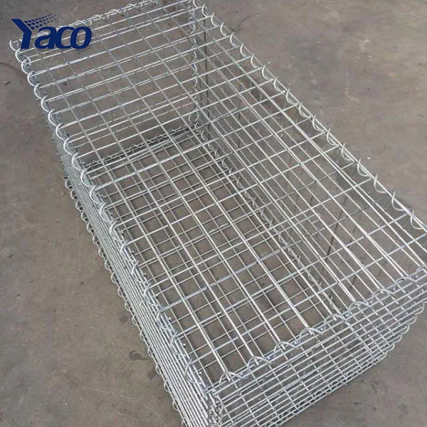 50x50x150cm 4mm welded gabion box cage for Landscaping