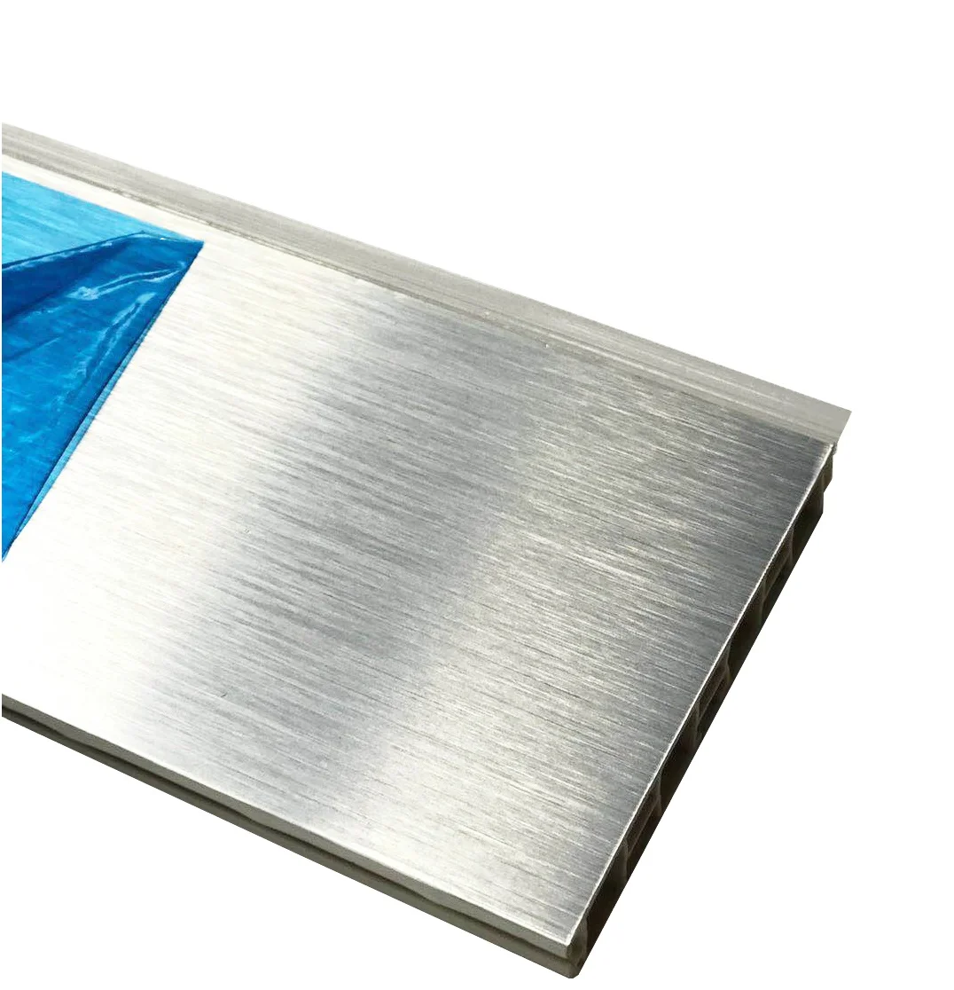 Waterproof Aluminum Brushed Toe Kick Baseboard Kitchen Cabinet Plastic Plinth PVC Skirting Board