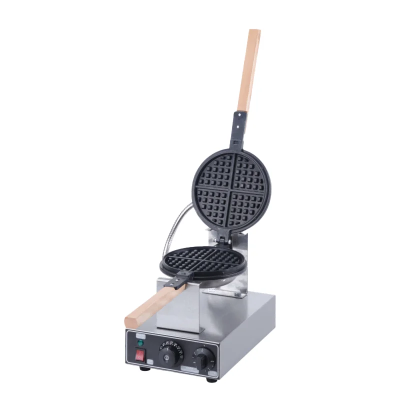Best Selling  Commercial Grade Waffle Maker Professional Snack Machine  Stainless Steel Waffle Maker Rotated  Waffle Maker