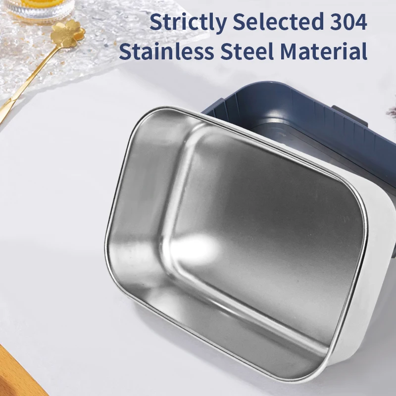 Hot Sale Thermal Lunch Boxes Keep Warmer Adult Electric Lunch Box with Thermos Temperature Display