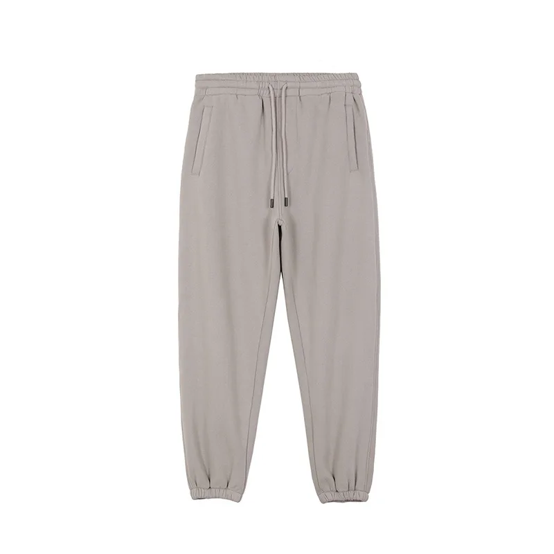 Custom Logo Oversize Plus Size Sports Tracksuit Blank Crewneck Sweatshirt Sweatpants and Sweatshirts Set