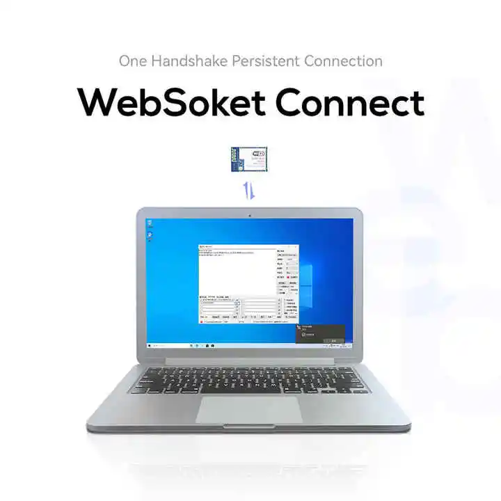 Оригинальный E103-W03 2 4 ~ 484 ГГц Поддерживает последовательный порт mqtt с низким энергопотреблением к Wi-Fi модулю и релейный модуль антенной PCB