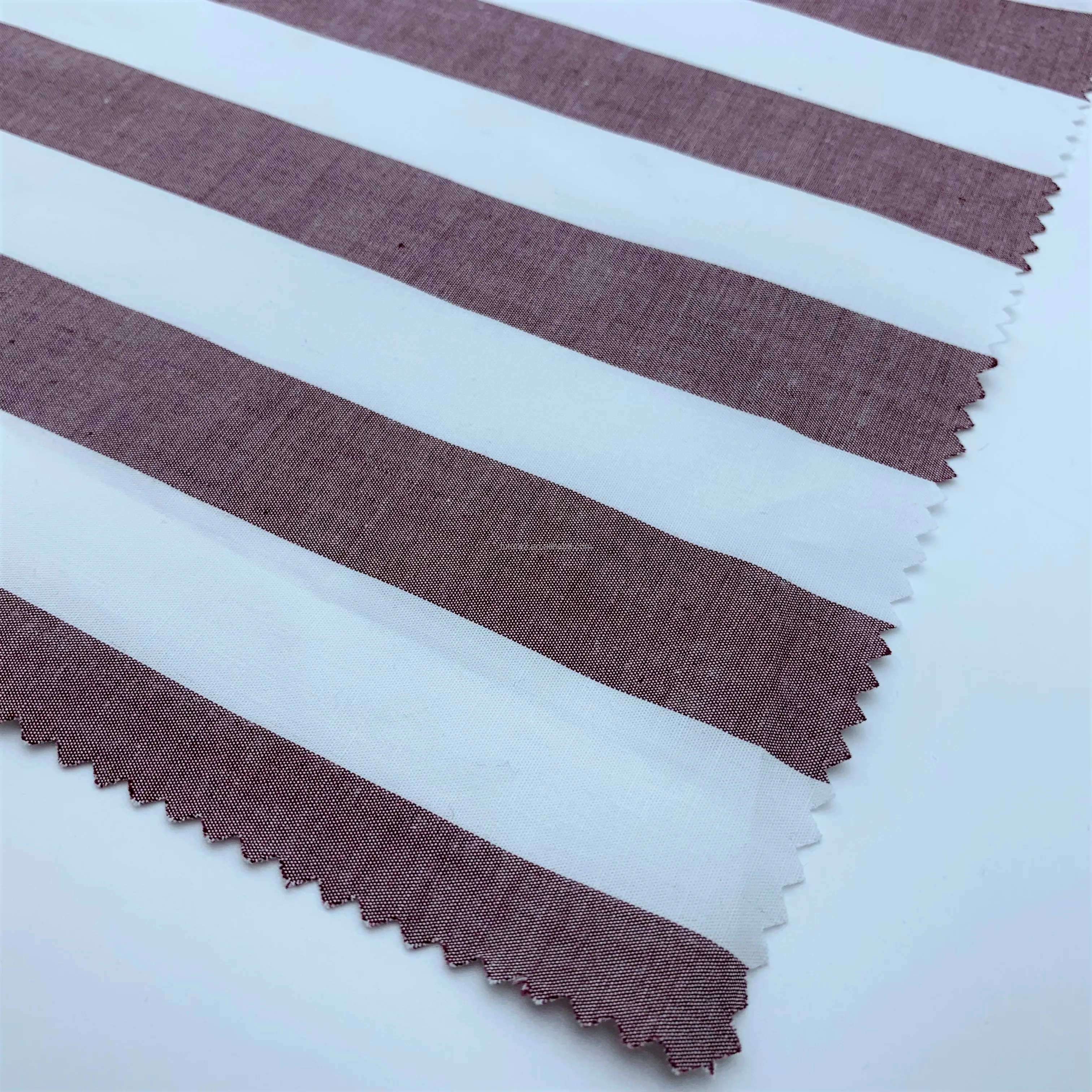 2022 High Quality Beautiful 100 Cotton Fabric Yarn Dyed Wholesale Prices Stripes Customized 100 Organic cotton