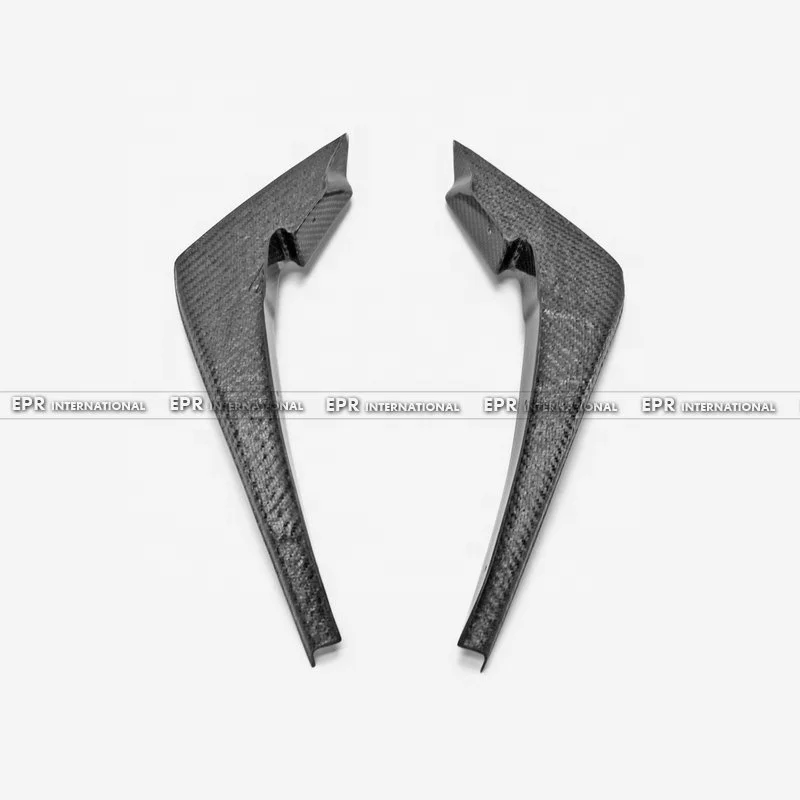 For Nissan MY17 R35 GTR TSVS Type Front Bumper canard GTR35 Carbon Front Bumper  Canard