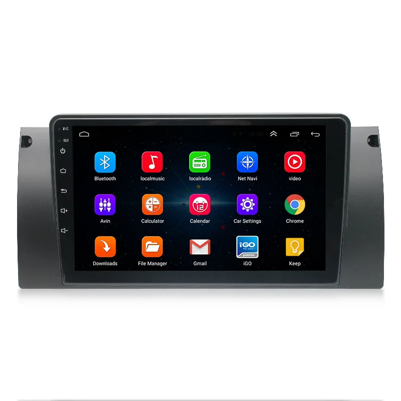 B M W 96-03 E39 9-дюймовый видеоплеер Bluetooth Android навигатор GPS все-в-одном