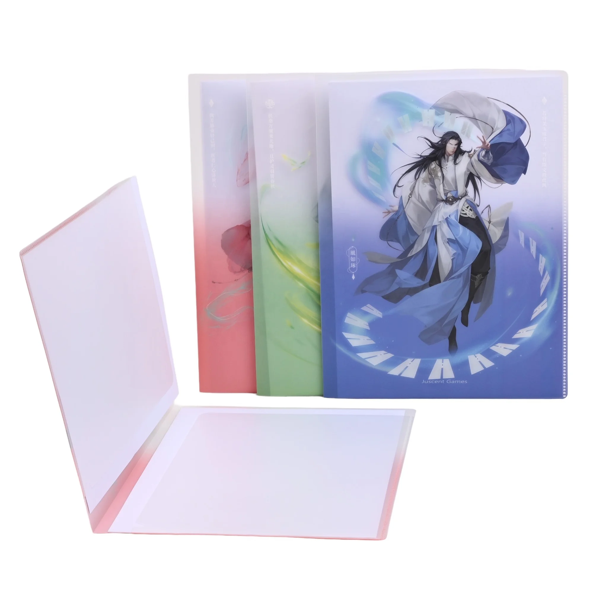 Wholesale Custom Printed New Design School Office Stationery Two Pockets Presentation Files Folders Waterproof Document