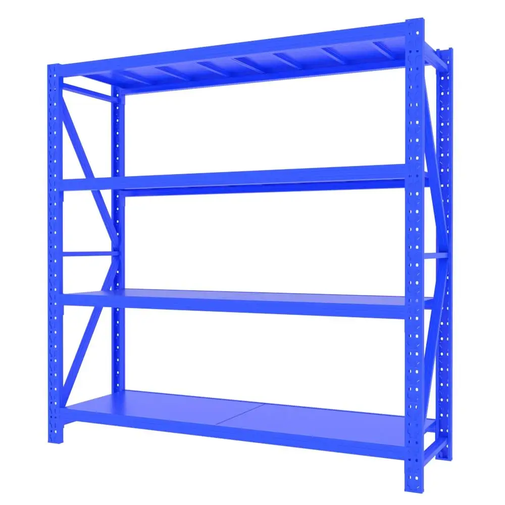 Factory Customized Storage Rack Stainless Steel Shelves Metal Industrial Long Span Racking