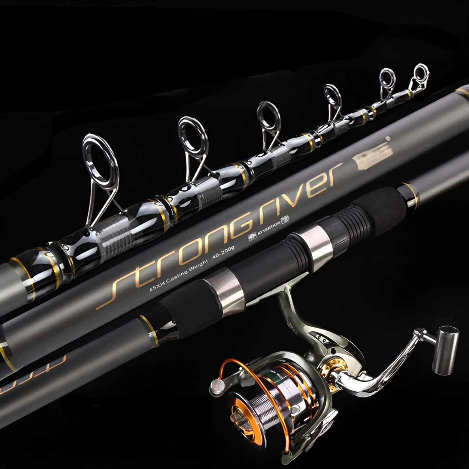 2.1-5.4m ultralight telescopic surf carp fishing rods