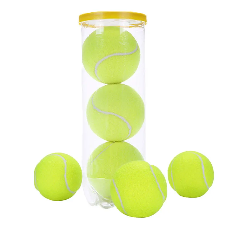 Wholesale  rubber tennis ball cans professional match cricket custom logo padel ball beach tennis ball