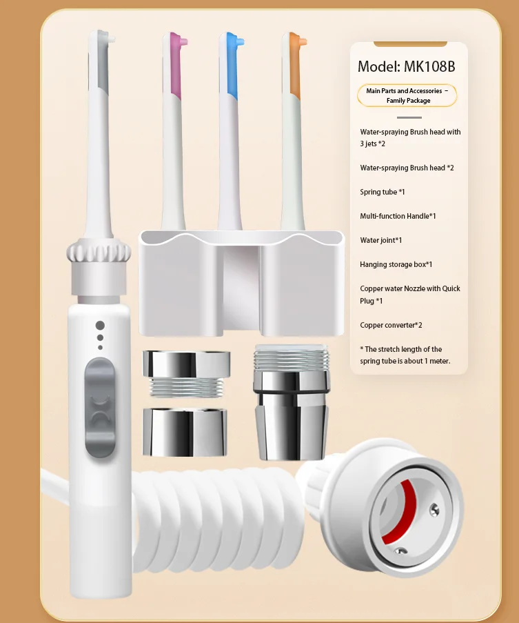 Waterpik Cordless Water Flosser Rechargeable Portable Oral Irrigator for Travel Home Soft Waterproof Usb Power Item Battery Tank