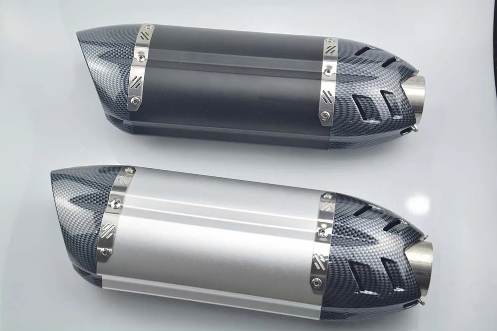 Jeabo 51 мм выхлопная труба для мотоцикла используется akrapovic
