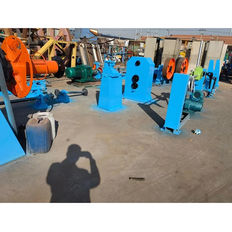 630 spool second hand Tubular Type Steel Wire Rope Stranding Machine in Cable Manufacturing Equipment