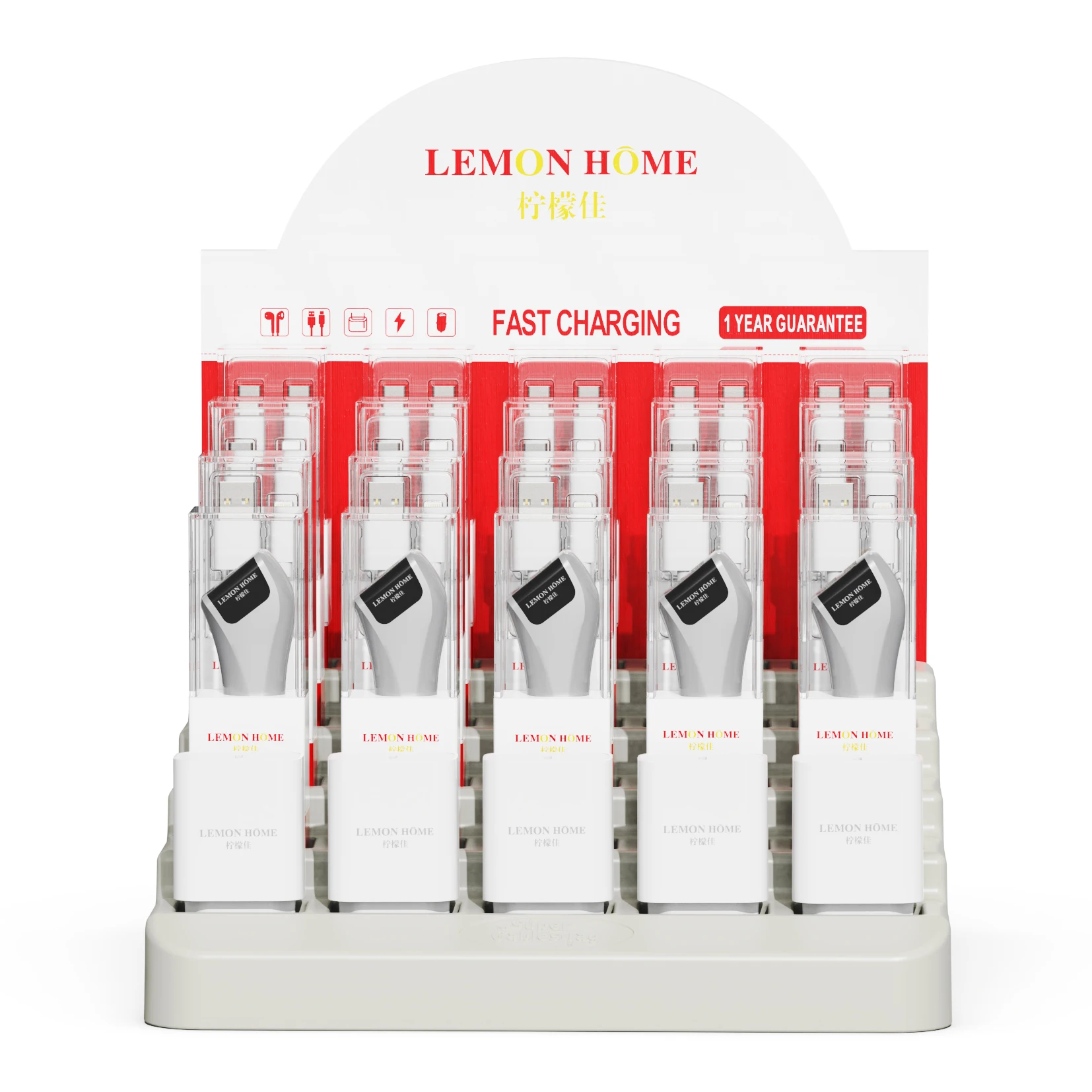 NEW design Usb data Cables suit PD 20W charger Set with tube display box USB C-8pin Fast Charging Cable car charger For IPhone