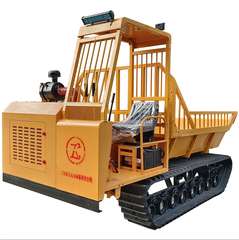 Hydraulic dumper 3 ton 4 ton crawler mini dump truck
