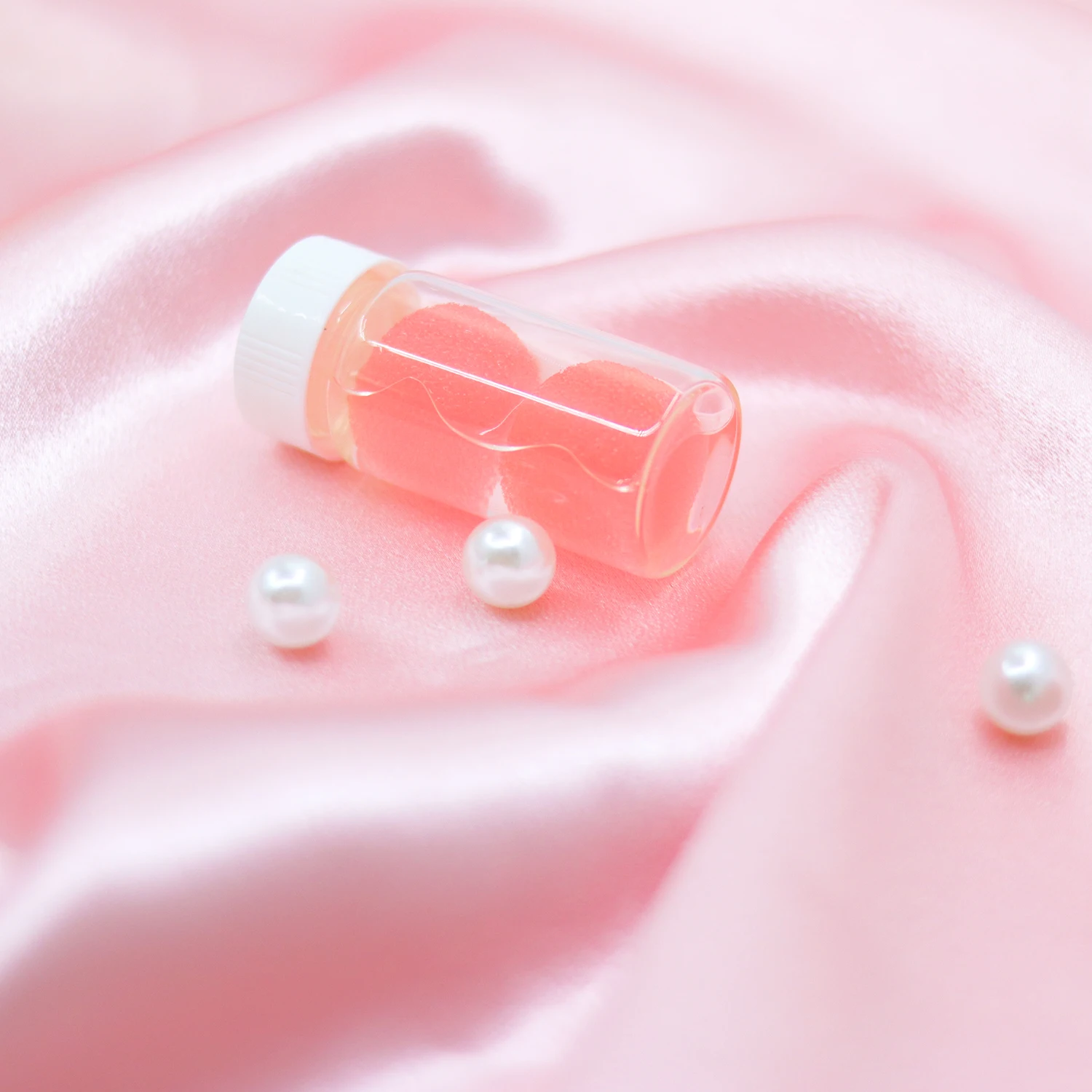 Private Label Eyelash Tweezers Glue Cleanser With Sponge Ball 30ml Fall Prevention Plastic Lash Tools Tweezers Cleanser