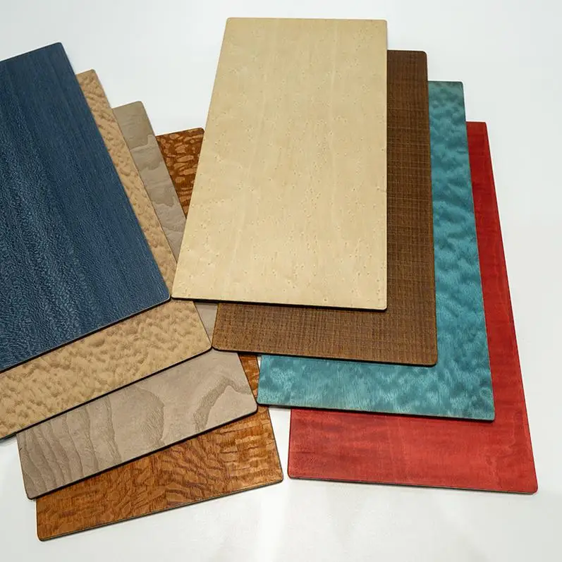 Natural White Cork Okoume and Red Oak Wood Veneer Hand-Applied Solid Wood Furniture Dyeing Veneer