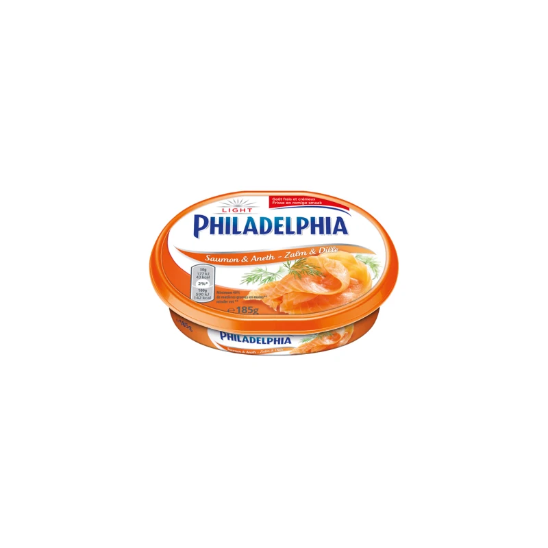 PHILADELPHIA LIGHT Salmon & dill packaging cheese price