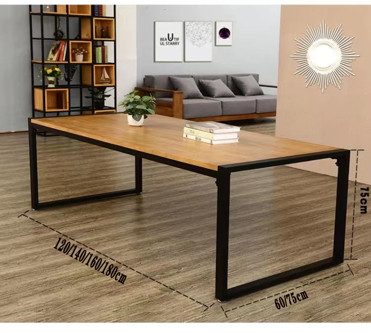 industrial dinning table set dining room furniture manufacturer wood dining table writing desk sets