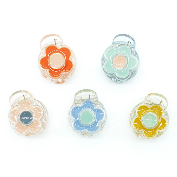 High quality hair clips for women little daisy summer hair accessories clip flower baby girls small women