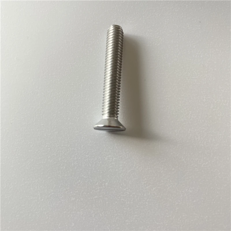 Cross Reed Counter Flat Head Machine Screws With Dog Point Screw Phillips Drive 6-32 X 5/16 Recessed Countersunk