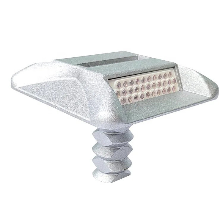 Manufacturer Customized Square Road Reflector Cat Eye Glass Aluminum Driveway Marker Traffic Reflective Road Stud