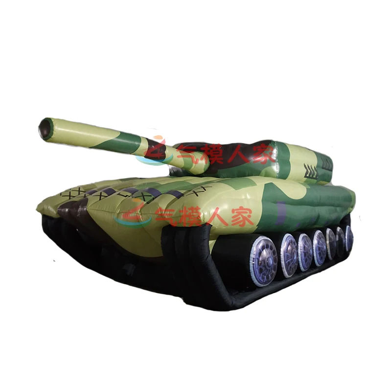 CAIXIN Custom Inflatable Military Simulation Giant Inflatable Dummy Army Tank Model Inflatable Military