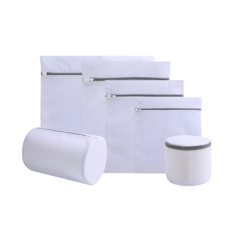 custom washing machine mesh laundry wash bag reusable nylon mesh washing bag for clothes bra