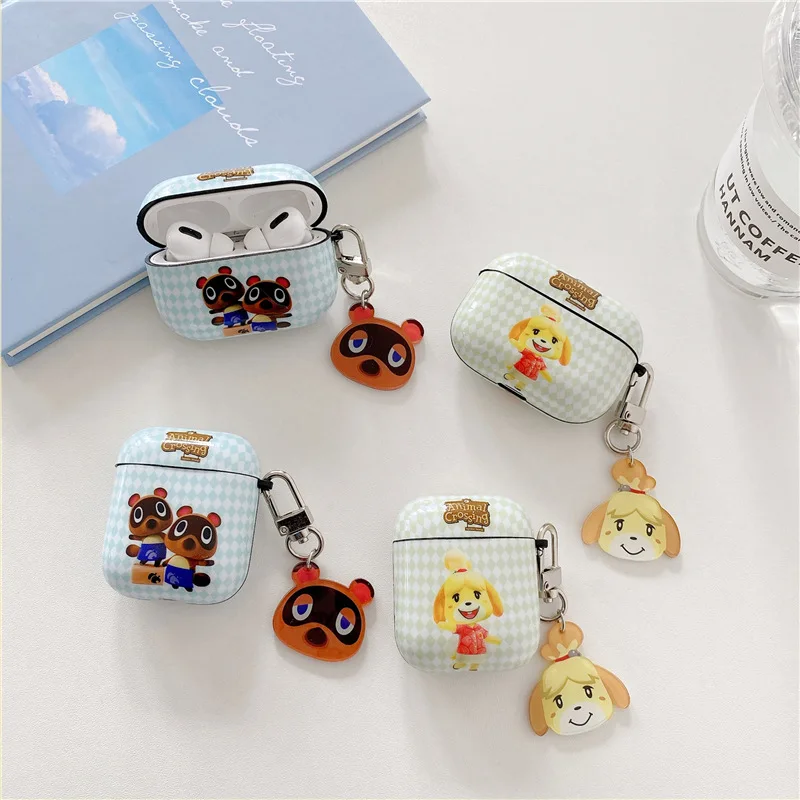 
Free Shipping Cartoon Anime Animal cute Keychain Headset Case for Airpods 2 1 Pro Animals 