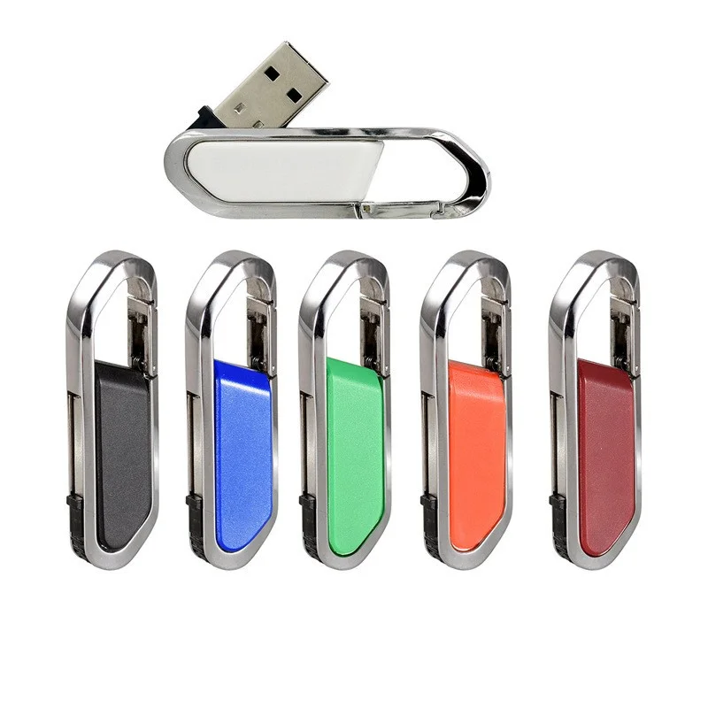 Personalized Gifts Hung Shape Keychain Metal USB Flash Disk Driver USB 2.0 1GB 2GB 4GB 8GB 16GB 32GB 64GB 128GB