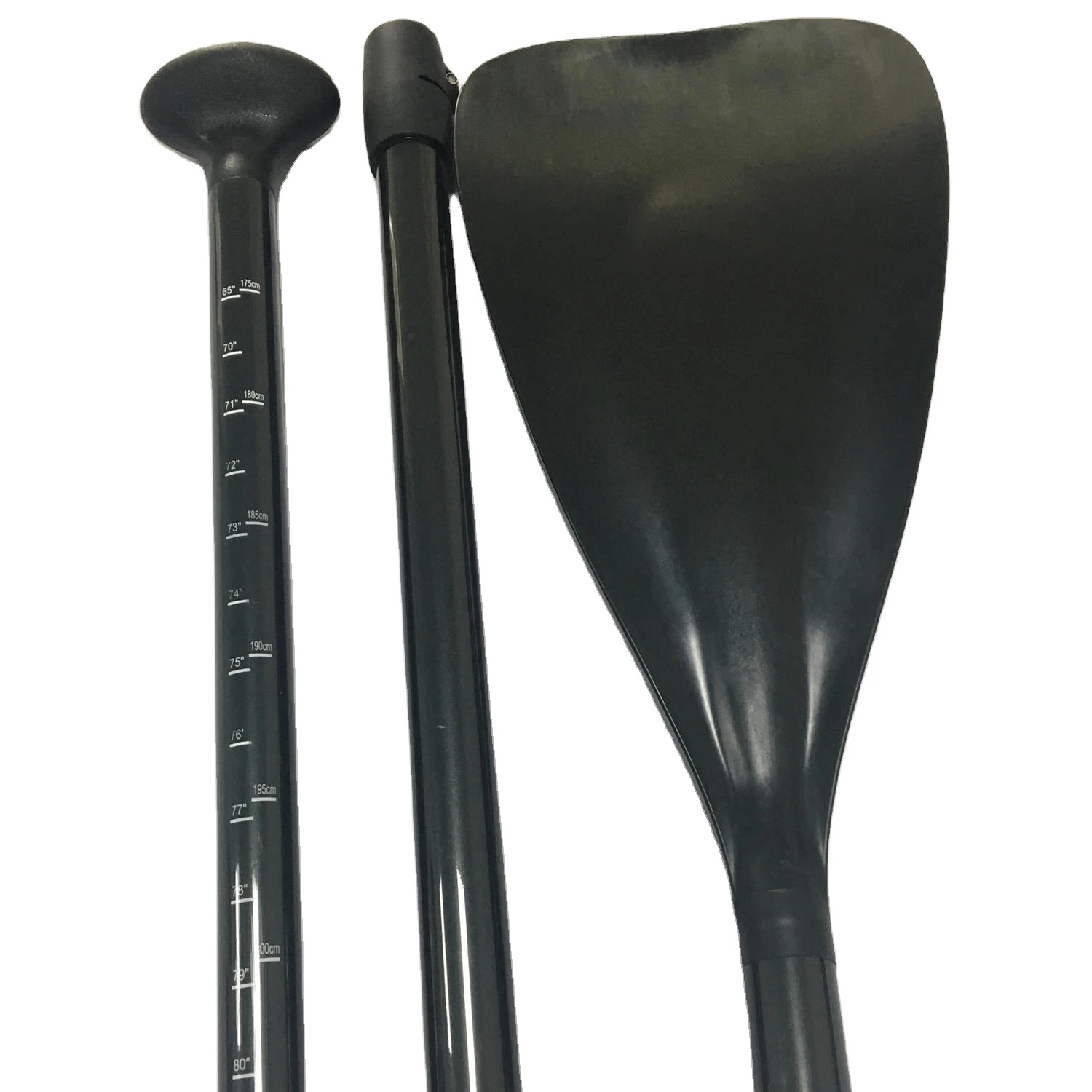 3 parts adjusted aluminum carbon boat paddle inflatable sup paddle